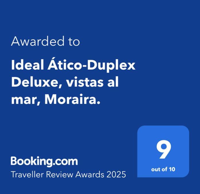 Ideal Atico Moraira Buitenkant foto